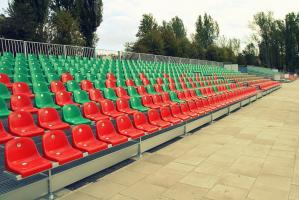 Nowa trybuna na stadionie im. Braci Gadajów [ZDJĘCIA]