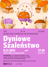 Zajęcia pod hasłem „Dyniowego szaleństwa”