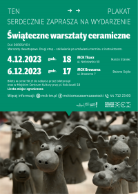 Świąteczne warsztaty ceramiczne dla dorosłych