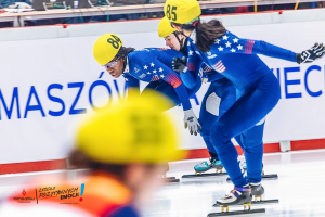 Koreańczycy zdominowali Mistrzostwa Świata Juniorów w Arenie Lodowej [ZDJĘCIA]