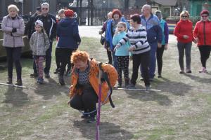 Rajd nordic walking ścieżkami lasów tomaszowskich