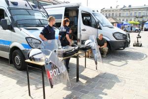 Niebieski Piknik na placu Tadeusza Kościuszki 