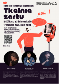 Tkalnia Żartu – stand-up w MCK Tkacz