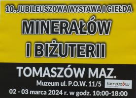 Jubileuszowa Wystawa Minerałów i Wyrobów Jubilerskich w Muzeum