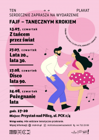 Tanecznym krokiem na fajfy! – zaprasza Miejskie Centrum Kultury