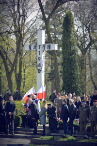 Tomaszowianie oddali hołd ofiarom zbrodni katyńskiej