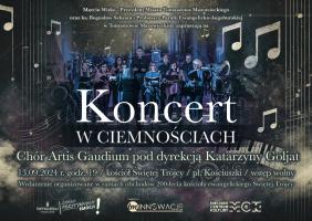 Koncert w ciemnościach w murach kościoła Świętej Trójcy