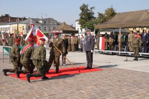 Przekazanie sztandaru dla 25. Batalionu Logistycznego 